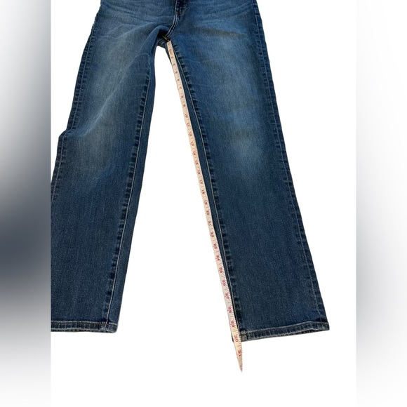 Uniqlo Jeans Boot Cut Denim Medium Vintage Wash High-Waisted Size 29 - Picture 4 of 7